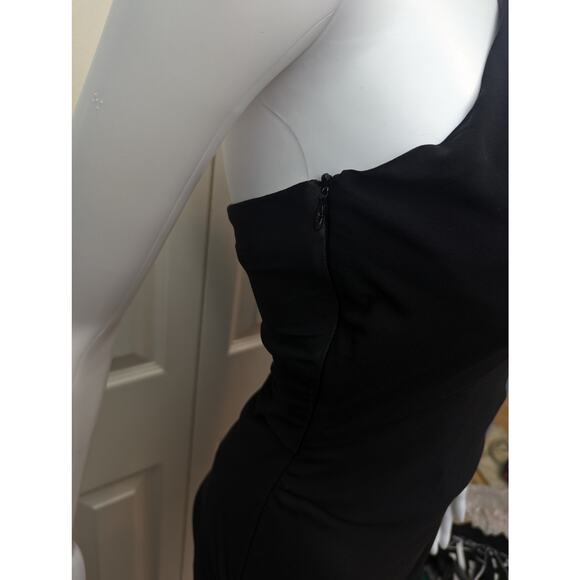 Rag & Bone Dress Size 2 Silk One Shoulder Wedding Guest Formal Date Night LBD - Picture 7 of 10